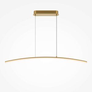Curve Gold Pendant Light