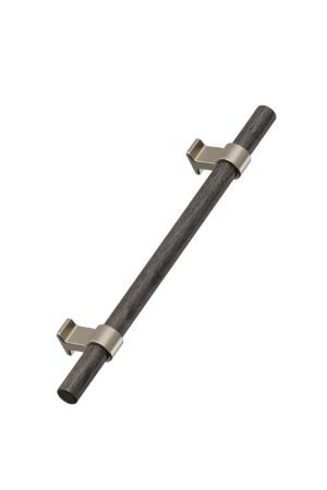 Bond Handle - Dark Brown / Brushed Brass