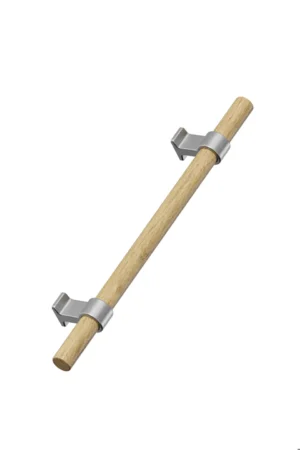 Bond Handle - Clear Laquered / Inox Look