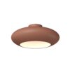aros copper ceiling light dunvara design Aros copper LED ceiling light 400mm modern flush mount ceiling light