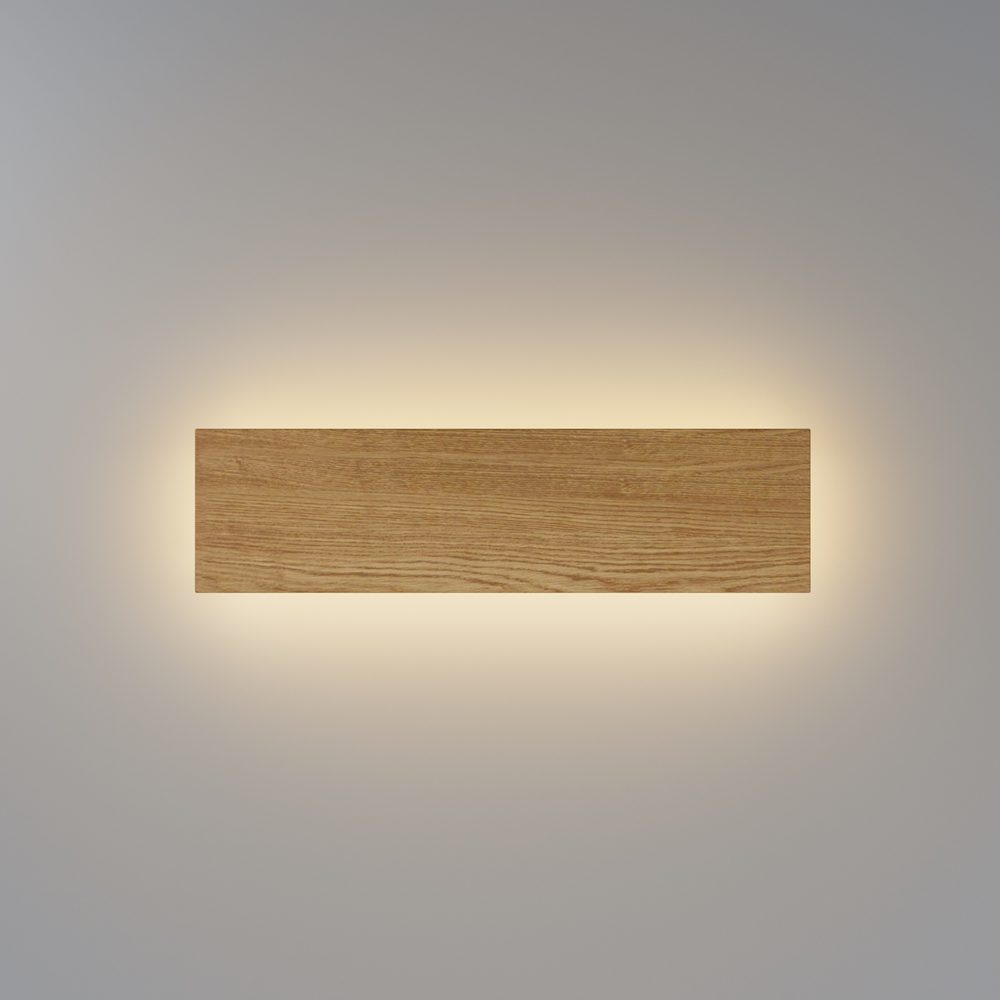 basic-wood-wall-light-linear-side-lit Basic texture wood wall light linear modern LED wall light lit