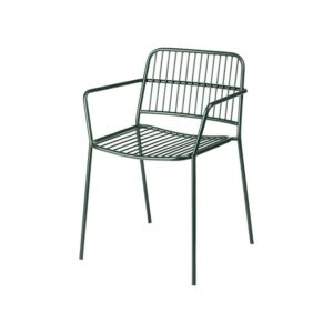 A modern outdoor Eden armchair in green