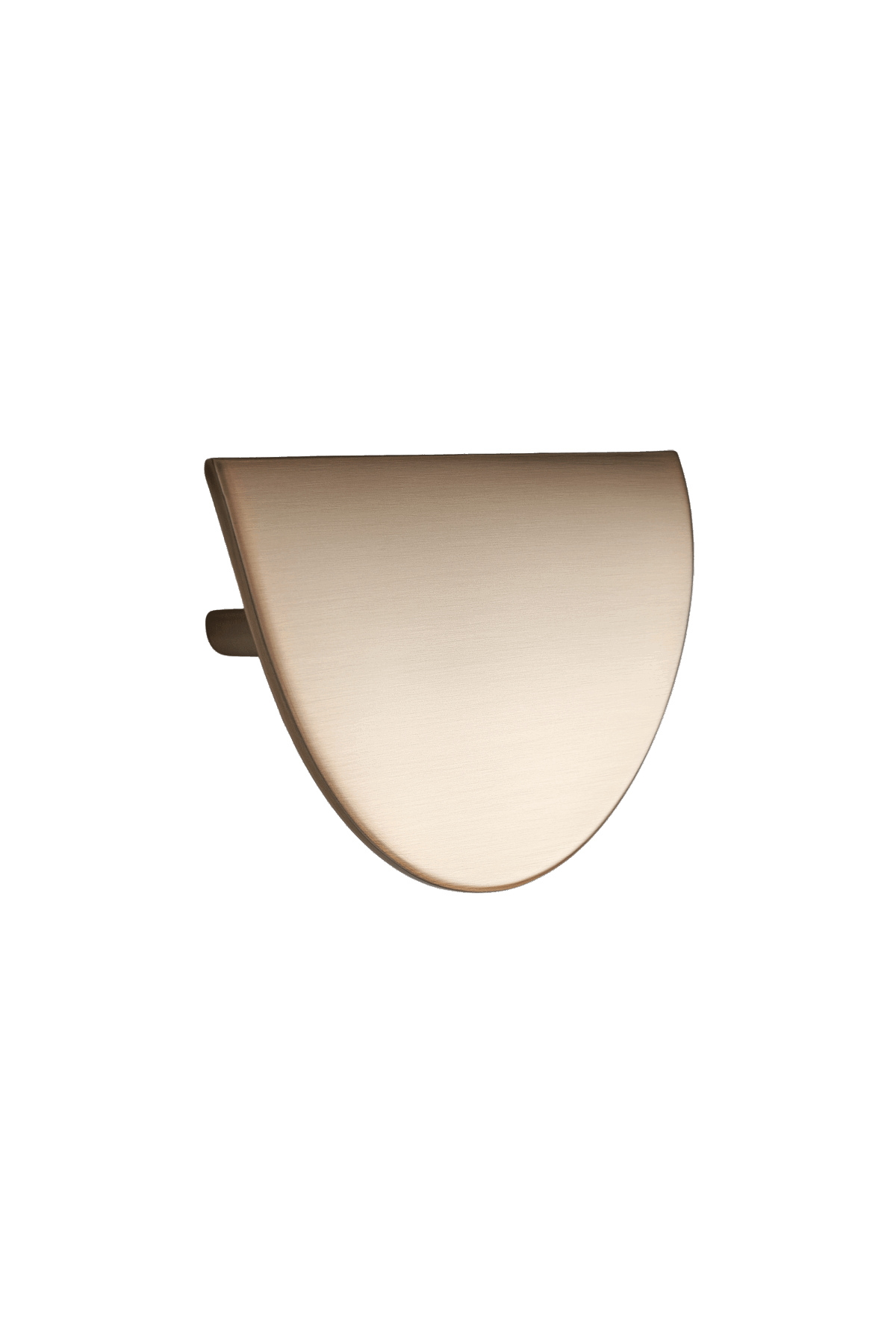 The horizon brushed brass handle