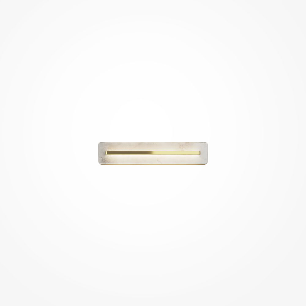 albatre-linear-wall-light Albatre linear wall light brass modern alabaster wall light