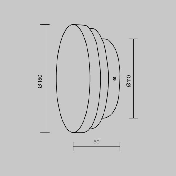 Basic Wall Light Basic Black Wall Light - Round: Soft Ambient Glow - Dunvara Kitchen ...