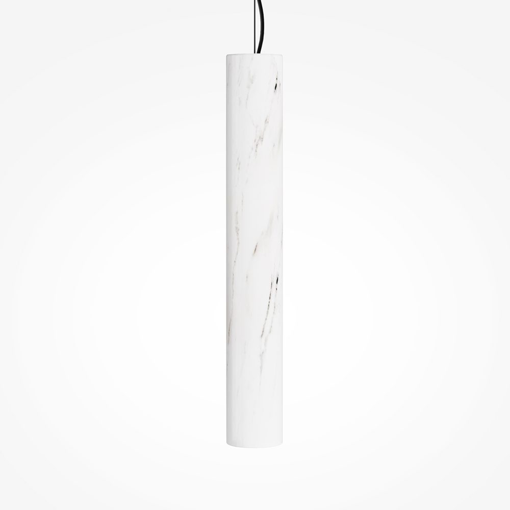 basic-marble-linear-pendant-light-white-close Basic marble linear pendant light white modern slim pendant lighting