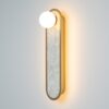 blink-marble-wall-light-brass-25w-side Blink marble wall light brass modern decorative wall light