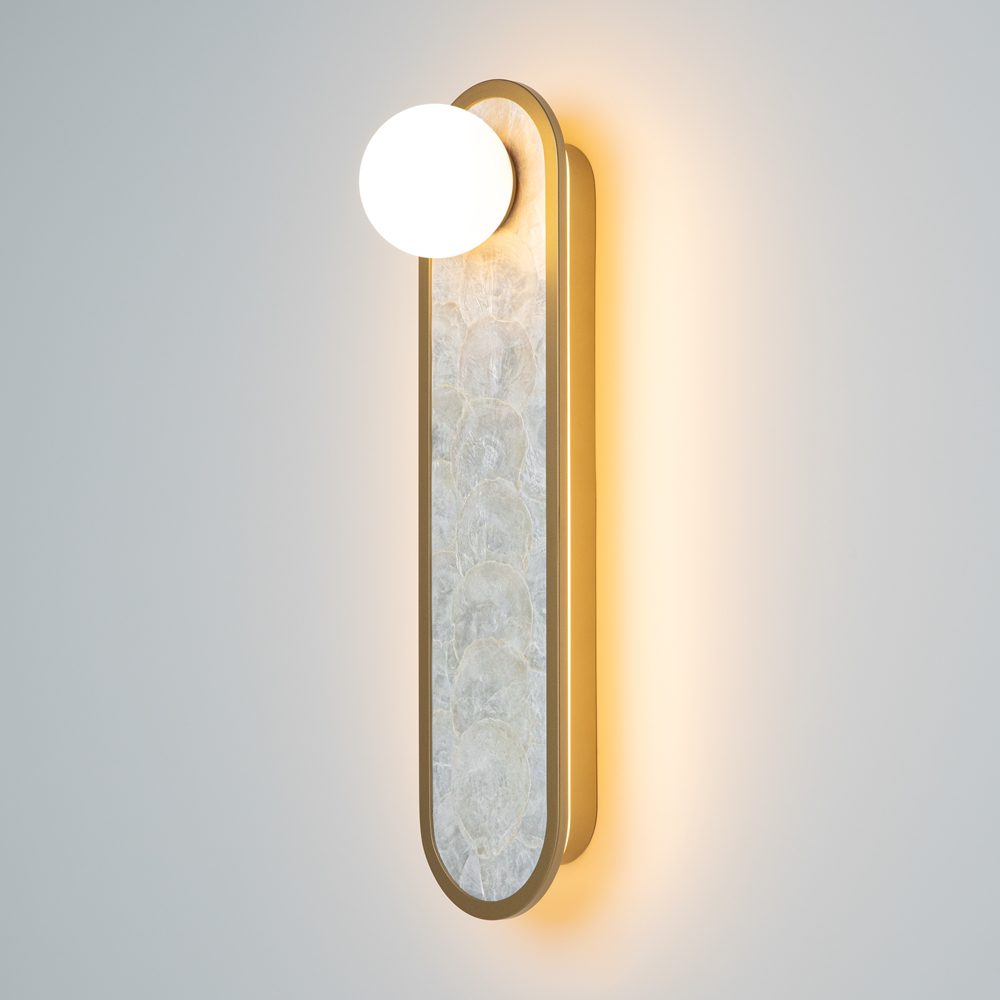 blink-marble-wall-light-brass-25w-side Blink marble wall light brass modern decorative wall light