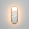 blink-marble-wall-light-brass-front Blink marble wall light brass modern decorative wall light