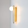 blink-marble-wall-light-brass-side Blink marble wall light brass modern decorative wall light