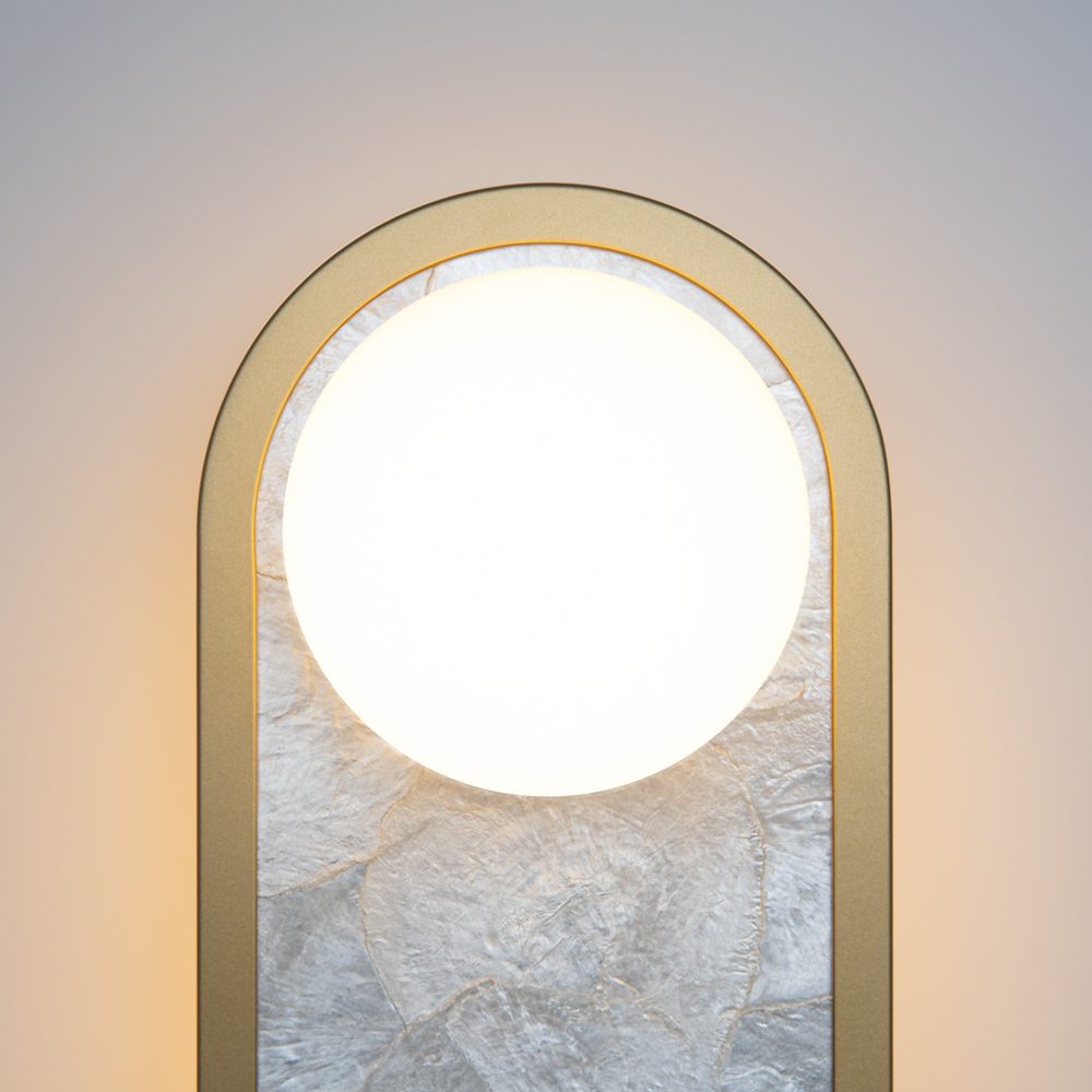 blink-marble-wall-light-brasss-close Blink marble wall light brass modern decorative wall light