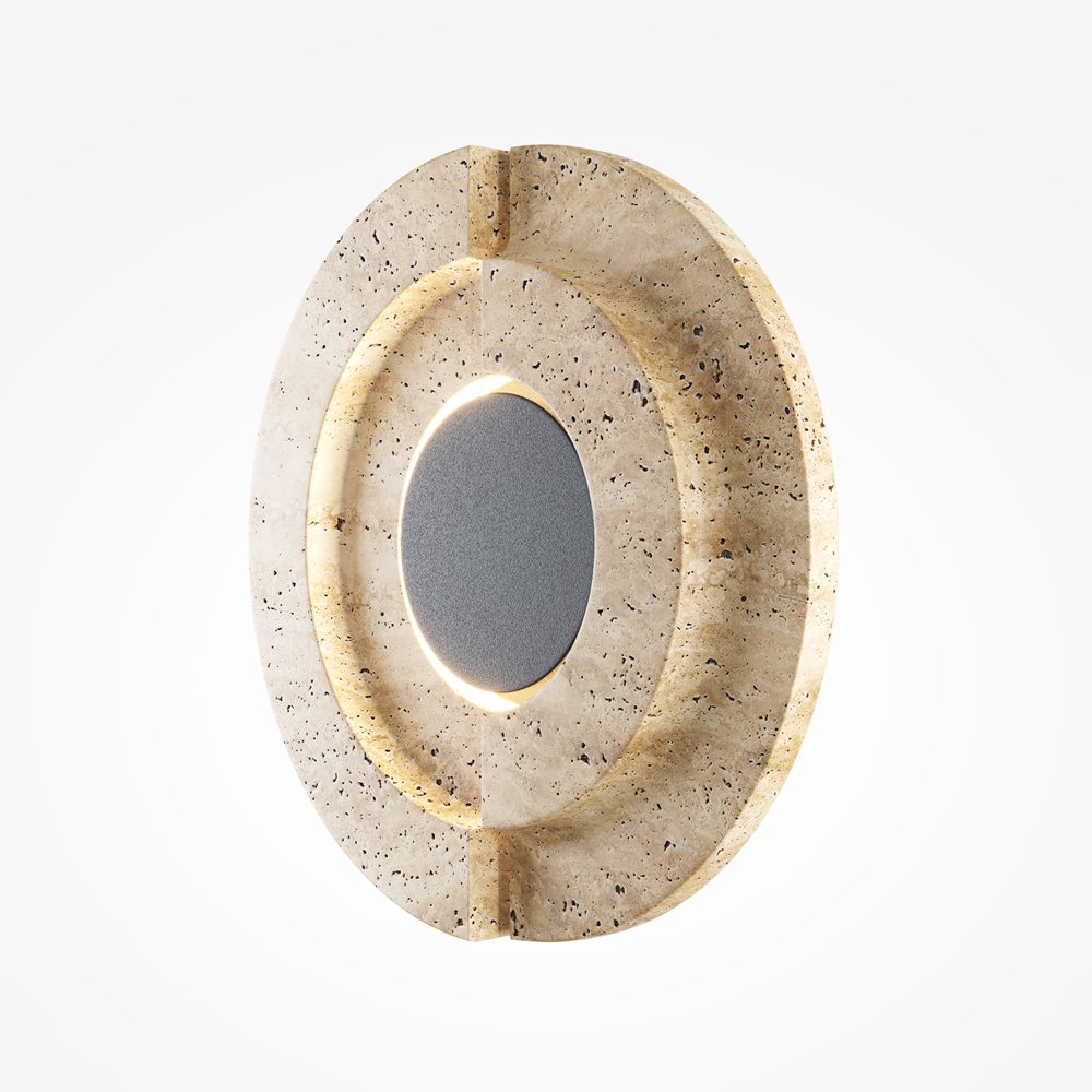 daylight-travertine-wall-light-gold-angle Daylight travertine wall light gold modern stone wall lighting