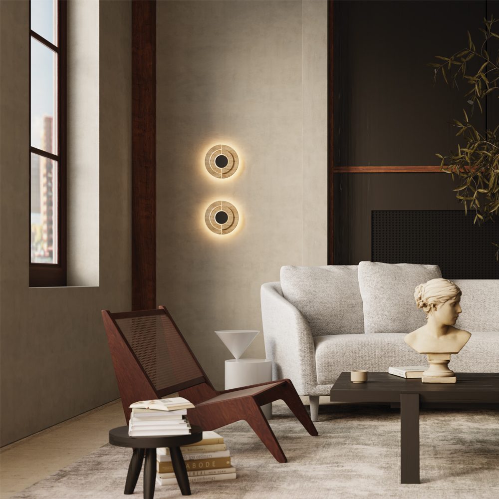 daylight-travertine-wall-light-gold-life Daylight travertine wall light gold modern stone wall lighting