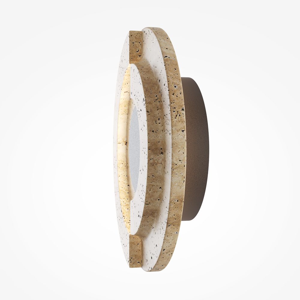 daylight-travertine-wall-light-gold-side Daylight travertine wall light gold modern stone wall lighting