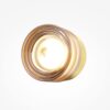 olo-smooth-glass-wall-light-brass Olo smooth glass wall light brass modern decorative wall light