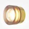 olo-smooth-glass-wall-light-close Olo smooth glass wall light brass modern decorative wall light