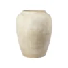 The Ray Beige Floor Vase