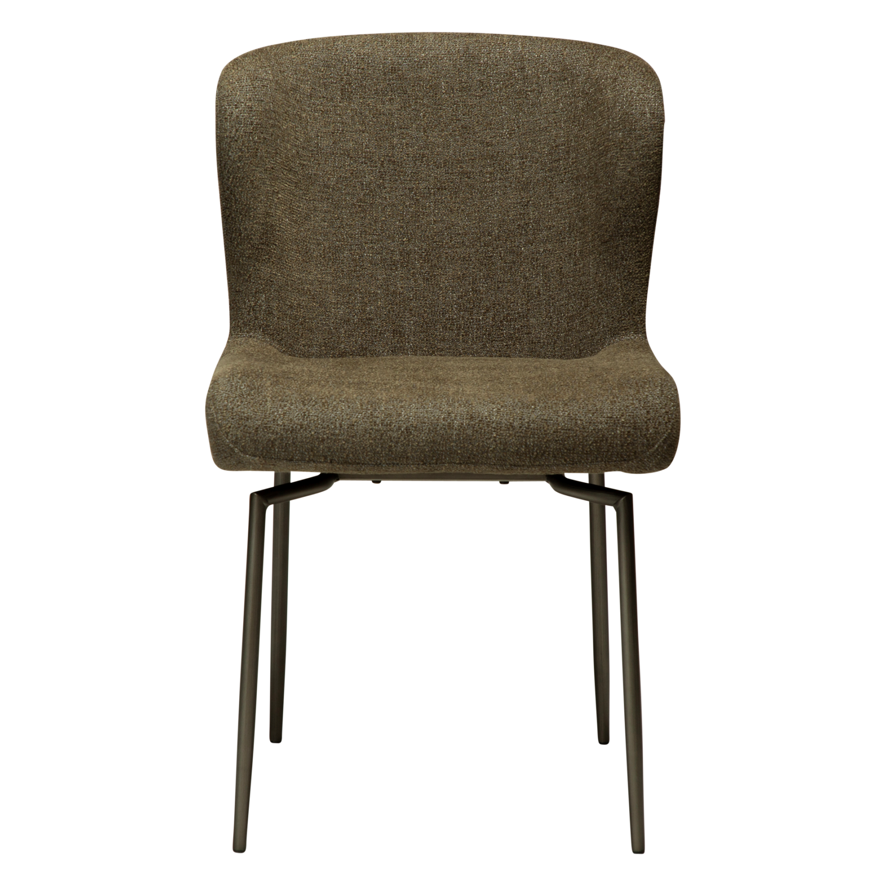 glam-chair-swivel-dark-olive-w-antique-pewter-swivel-legs_100208303-02-front Front image of the glam chair swivel in dark olive with antique pewter legs