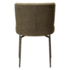 glam-chair-swivel-dark-olive-w-antique-pewter-swivel-legs_100208303-04-back Rear view of the glam swivel chair in dark olive with antique pewter legs.