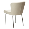glam-chair-swivel-simply-beige-boucle-w-chrome-swivel-legs_100208323-05-back-angle the glam chair swivel in simply beige boucle fabric with chrome legs.