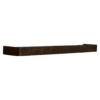 proptopia-shelf-mocca-stained-ash-veneer-120cm Proptopia Shelf in mocca stained ash veneer measuring 120cm wide, featuring a slim profile and curved ends, ideal for displaying books, artwork, photographs, and decorative accessories in contemporary interiors.