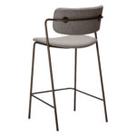 Zed Counterstool - Cashmere Boucle with Antique Brass Metal Legs - Thumbnail Image 5