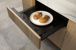 The BORA Multi drawer - extremely versatile heat drawer with variable functions