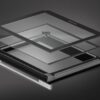 fisher-paykel-contemporary-oven-16-function-door Fisher & Paykel contemporary oven with 16 cooking functions, touchscreen controls, and a sleek black glass finish.
