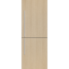 fisher-paykel-integrated-refrigerator-freezer-ice-water Fisher & Paykel integrated refrigerator freezer with panel-ready design, internal water dispenser, automatic ice maker, and flexible food storage.