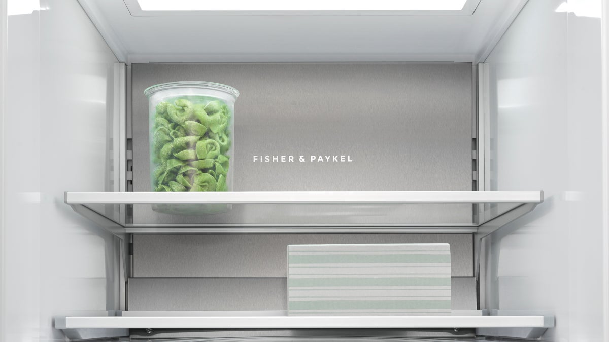 fisher-paykel-integrated-triple-zone-freezer-zoom Fisher & Paykel integrated triple zone freezer with panel-ready design, automatic ice maker, and flexible temperature zones for modern kitchens.