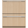 fisher-paykel-series-9-integrated-double-dishdrawer-dishwasher Fisher & Paykel Series 9 integrated Double DishDrawer™ dishwasher with panel-ready design, two independent drawers, and flexible loading for modern kitchens.