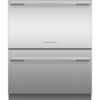 fisher-paykel-series-9-integrated-double-dishdrawer-dishwasher.-steelpng Fisher & Paykel Series 9 integrated Double DishDrawer™ dishwasher with panel-ready design, two independent drawers, and flexible loading for modern kitchens.