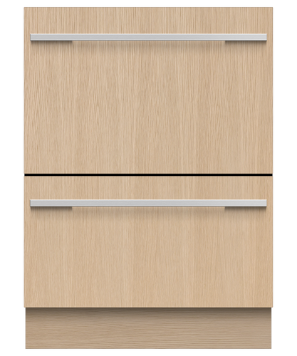 fisher-paykel-series-9-integrated-double-dishdrawer-dishwasher Fisher & Paykel Series 9 integrated Double DishDrawer™ dishwasher with panel-ready design, two independent drawers, and flexible loading for modern kitchens.