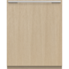 Fisher & Paykel Series 9 integrated tall dishwasher with panel-ready design, 16 place settings, Wi-Fi connectivity, and quiet operation.