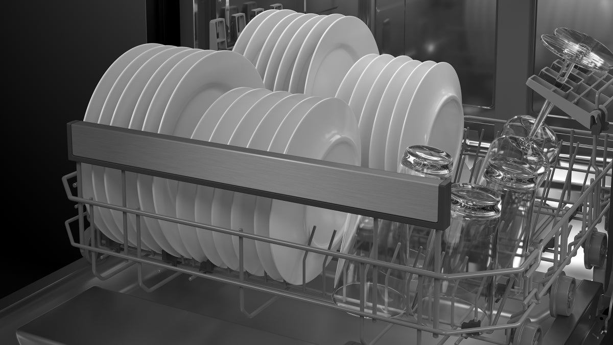 Fisher & Paykel Series 9 integrated tall dishwasher with panel-ready design, 16 place settings, Wi-Fi connectivity, and quiet operation.