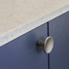 Terra_559820037-66_01 Terra Inox Look cast iron cabinet knob for kitchen cabinets, drawers, wardrobes, and bespoke furniture.