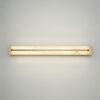 albatre-linear-wall-light-brass-18w-light Albatre Linear Wall Light – Brass 18W with slim contemporary design and warm 3000K LED illumination