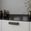 baum-handle-dark-brown-oak-lifestyle Baum dark brown oak cabinet handle for kitchen cabinets, drawers, wardrobes, and bespoke furniture.
