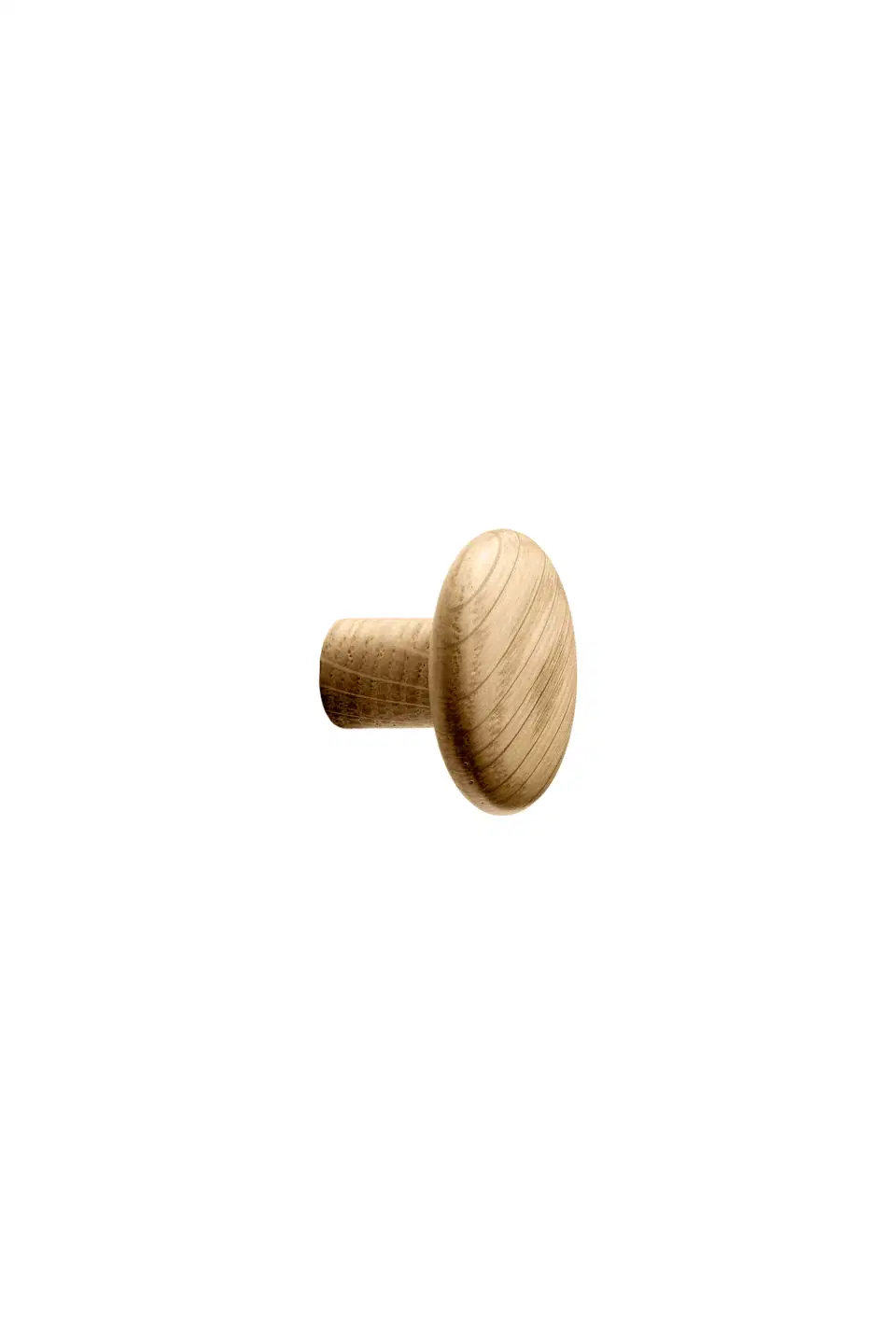 brutus-knob-clear-lacquered-oak Brutus clear lacquered oak cabinet knob for kitchen cabinets, drawers, wardrobes, and bespoke furniture.