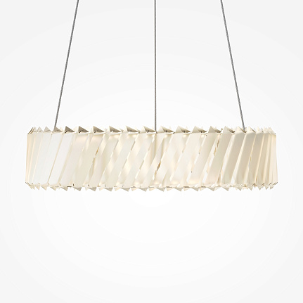 cilia-pendant-light-beige-front Cilia Pendant Light in beige with circular glass detailing and contemporary suspended design.