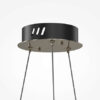 cilia-pendant-light-beige.-basejpg Cilia Pendant Light in beige with circular glass detailing and contemporary suspended design.