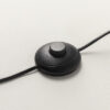 double-moon-floor-lamp-black-clicker Double Moon black floor lamp with sculptural glass shade and contemporary metal frame.