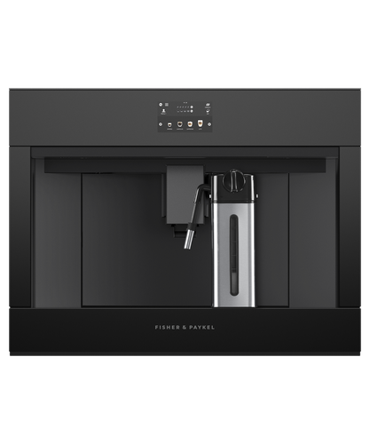 fiher&-pakel-built-in-coffee-machine Fisher & Paykel built in coffee machine with thermal milk jug