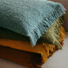 Fria rectangular cushion cover in warm Mocha Bisque fabric, 40 x 60cm