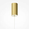 maris-gold-pendant-light-base Maris gold pendant light with slim contemporary design and warm 2700K LED illumination.