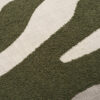 Marlie Cushion Cover in Winter Moss and Oatmeal with textured abstract pattern, 40 x 60cm