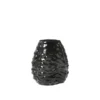 milla-vase-round-grey-mouthblown-glass Milla Round Vase in grey mouthblown glass with a soft sculptural shape