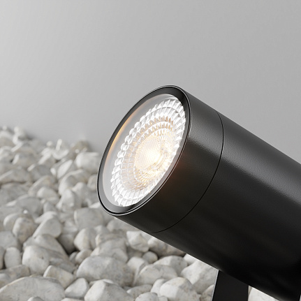 scope-outdoor-landscape-light-head Scope Outdoor Landscape Light with adjustable cylindrical spotlight for garden, pathway and exterior lighting.