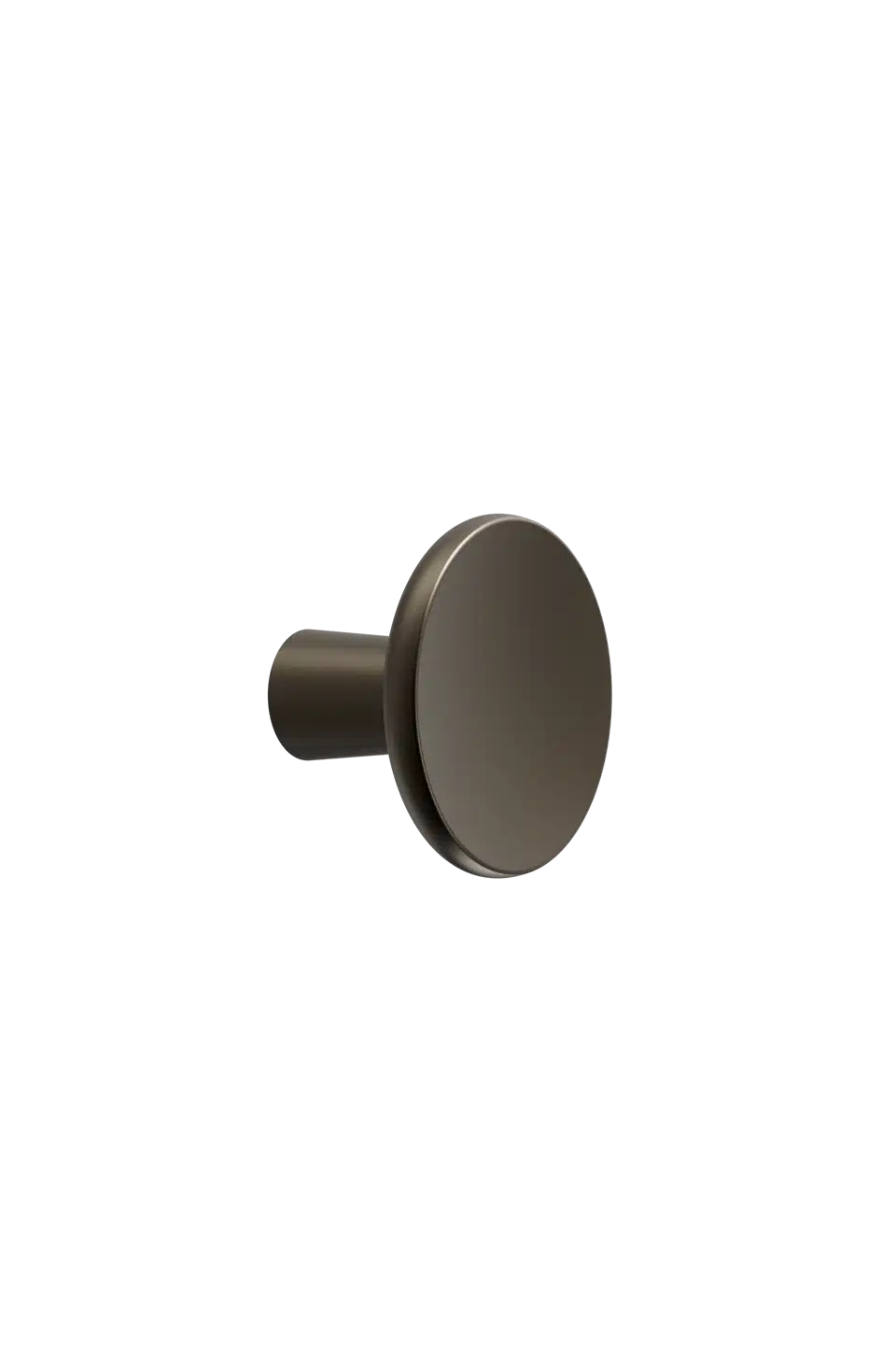 terra-knob-matt-bronze Terra matt bronze cast iron cabinet knob for kitchen cabinets, drawers, wardrobes, and bespoke furniture.