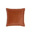 viola-cushion-cover-mocha-bisque Viola cotton cushion cover in Mocha Bisque, 50 x 50 cm